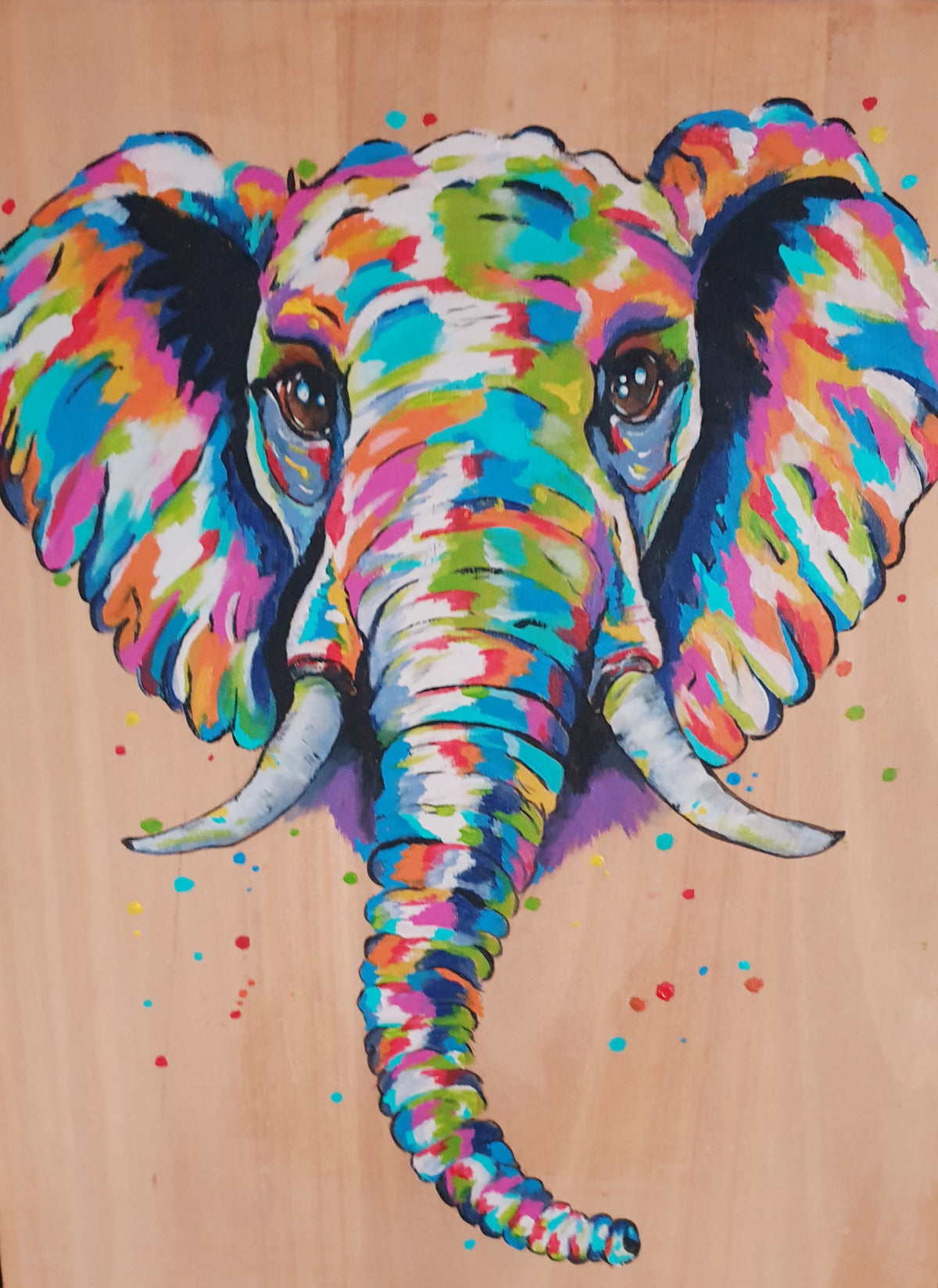2. Workshops - Happy Animal Painting on Wood