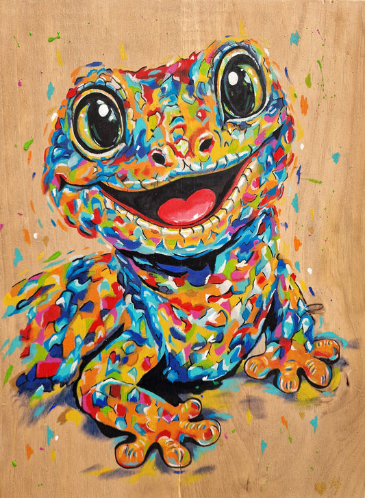 Workshop Happy Animals on Wood