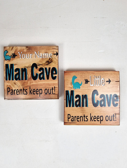 Mini text signs