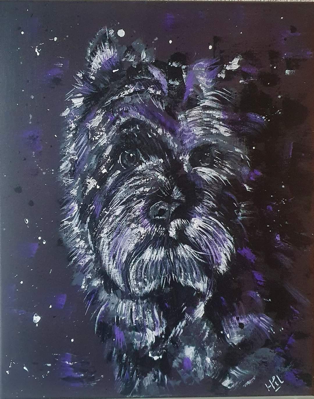 🐾 Dierenportret op maat – Een uniek kunstwerk van jouw geliefde dier