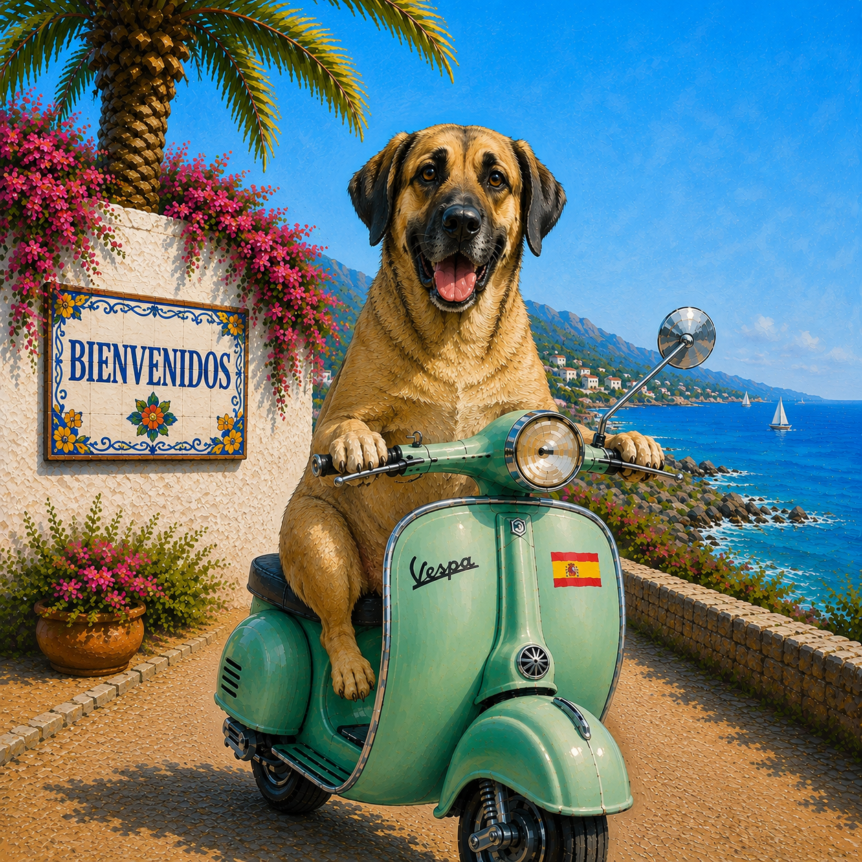 1. Tiles - Personalized Happy Pet Tile