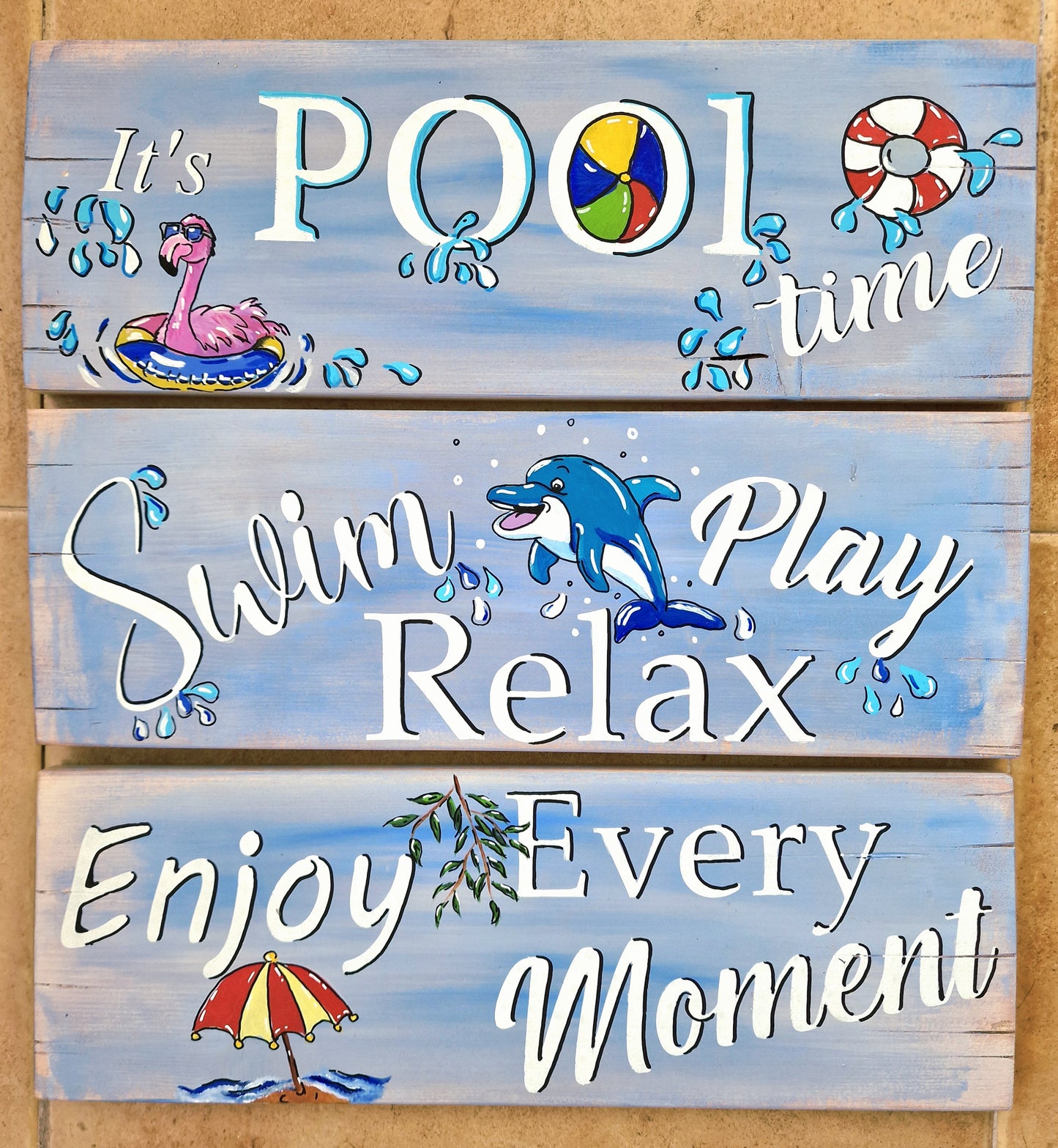 Pool signs
