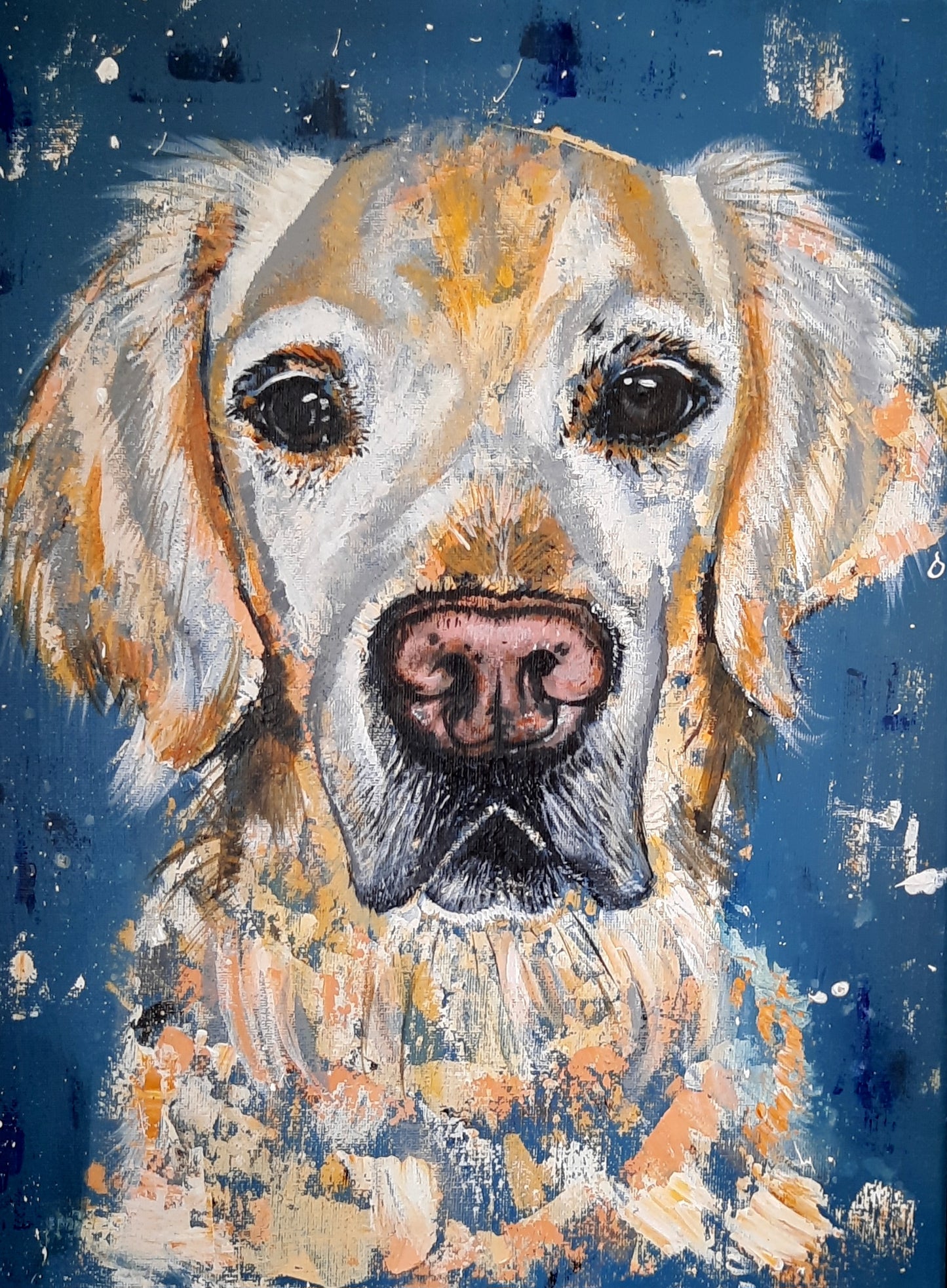🐾 Dierenportret op maat – Een uniek kunstwerk van jouw geliefde dier