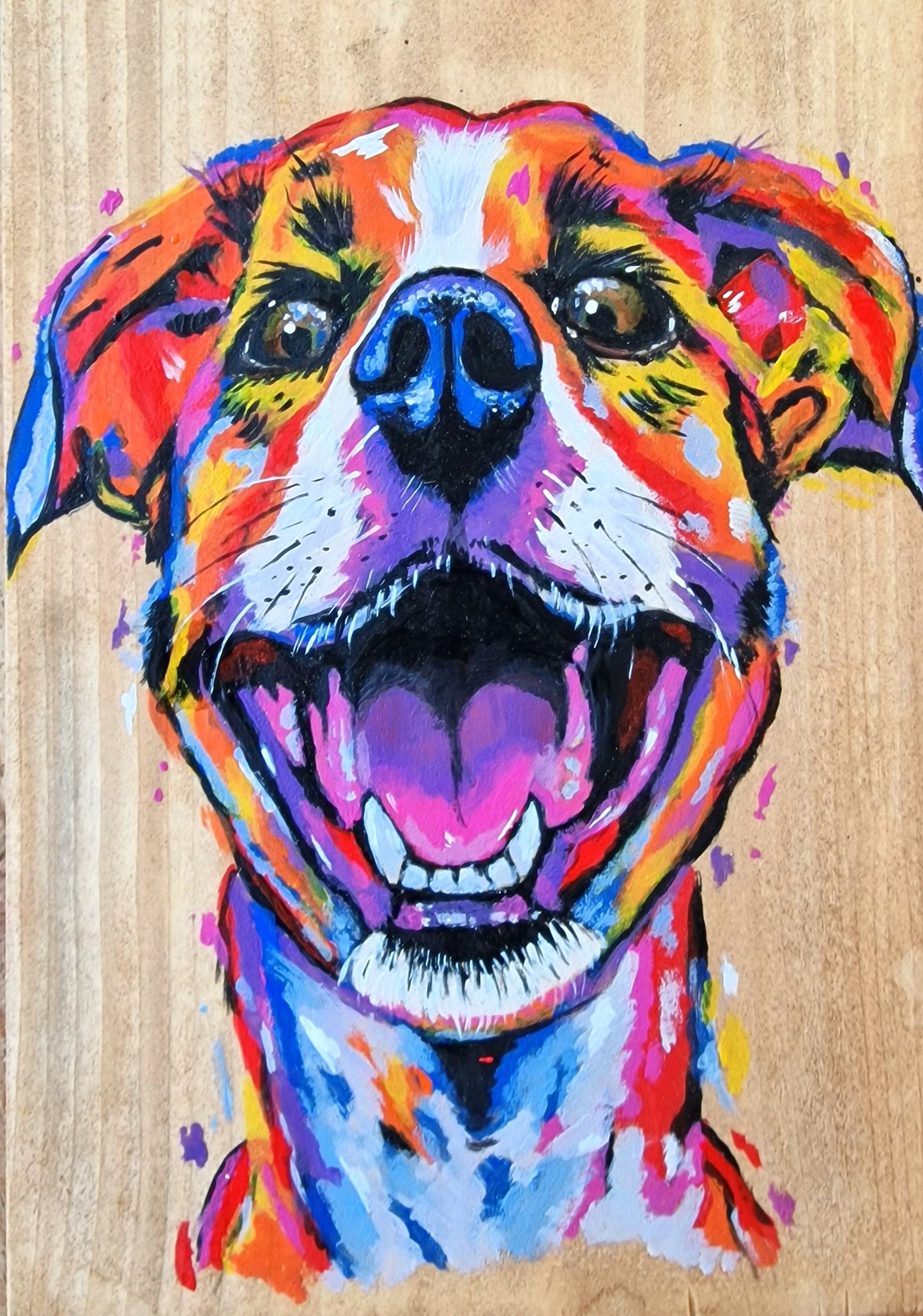 Workshop Happy Animals on Wood