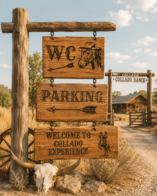 7. Custom Made Wooden Signs