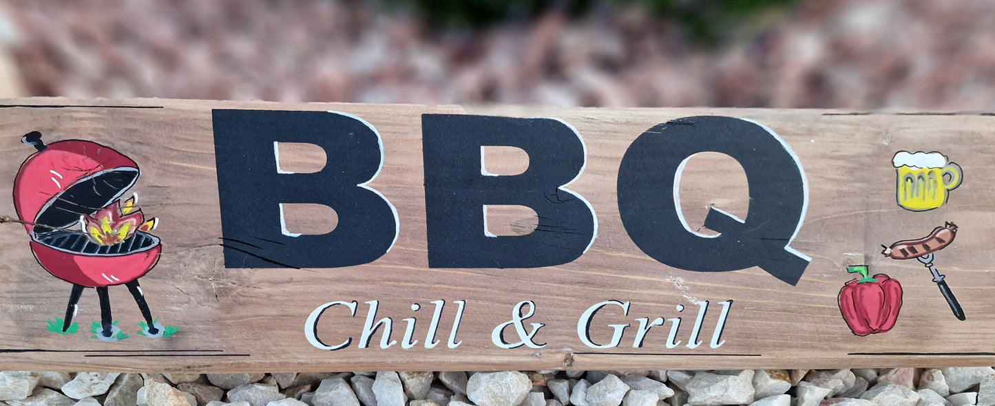 BBQ Area Signs
