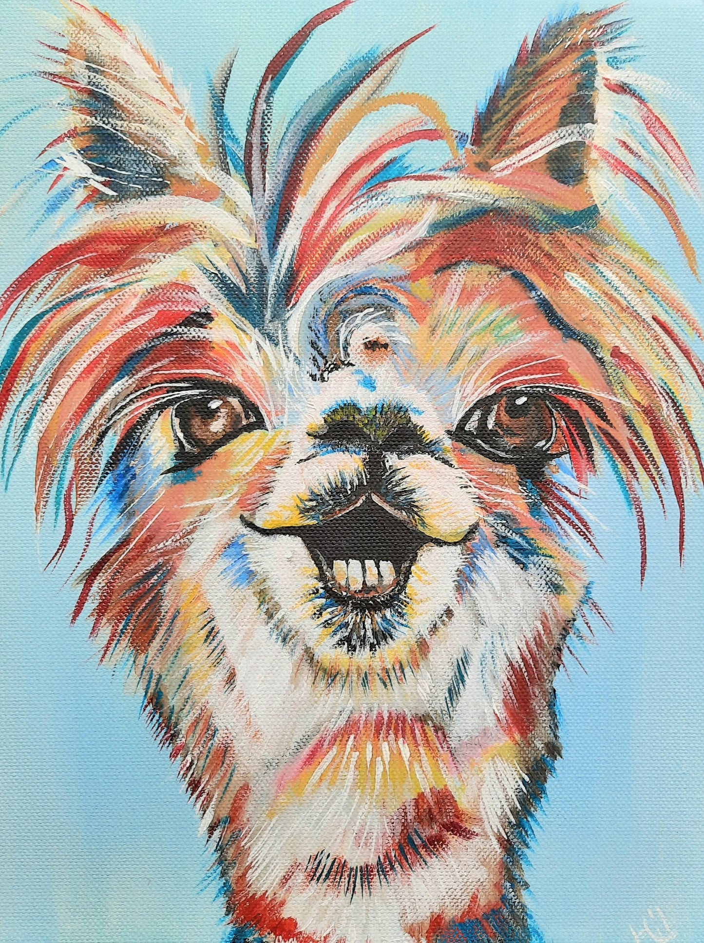 🐾 Dierenportret op maat – Een uniek kunstwerk van jouw geliefde dier