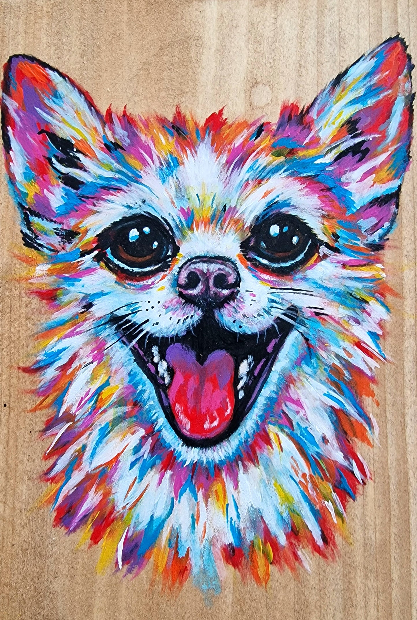 Workshop Happy Animals on Wood