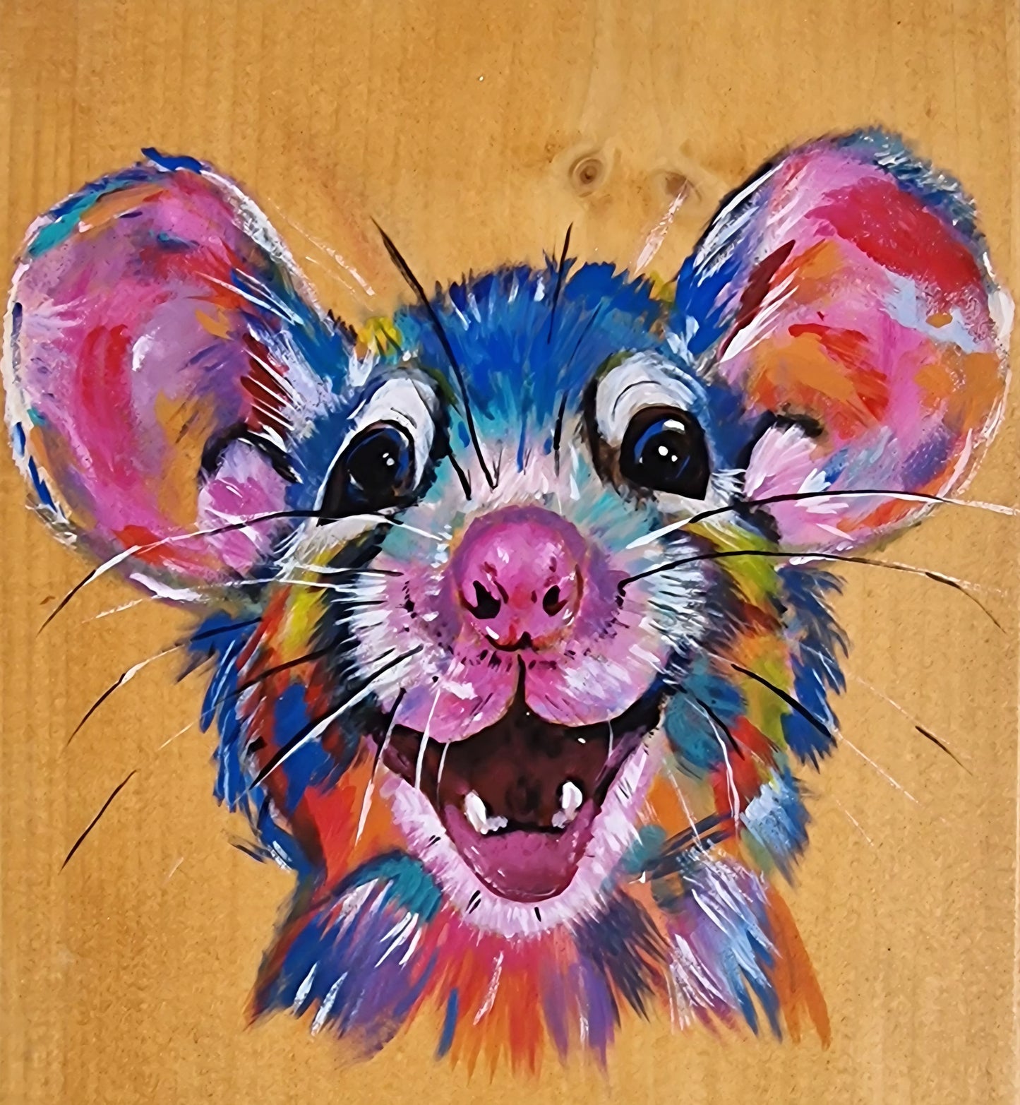 Workshop Happy Animals on Wood