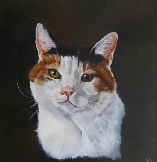 🐾 Dierenportret op maat – Een uniek kunstwerk van jouw geliefde dier