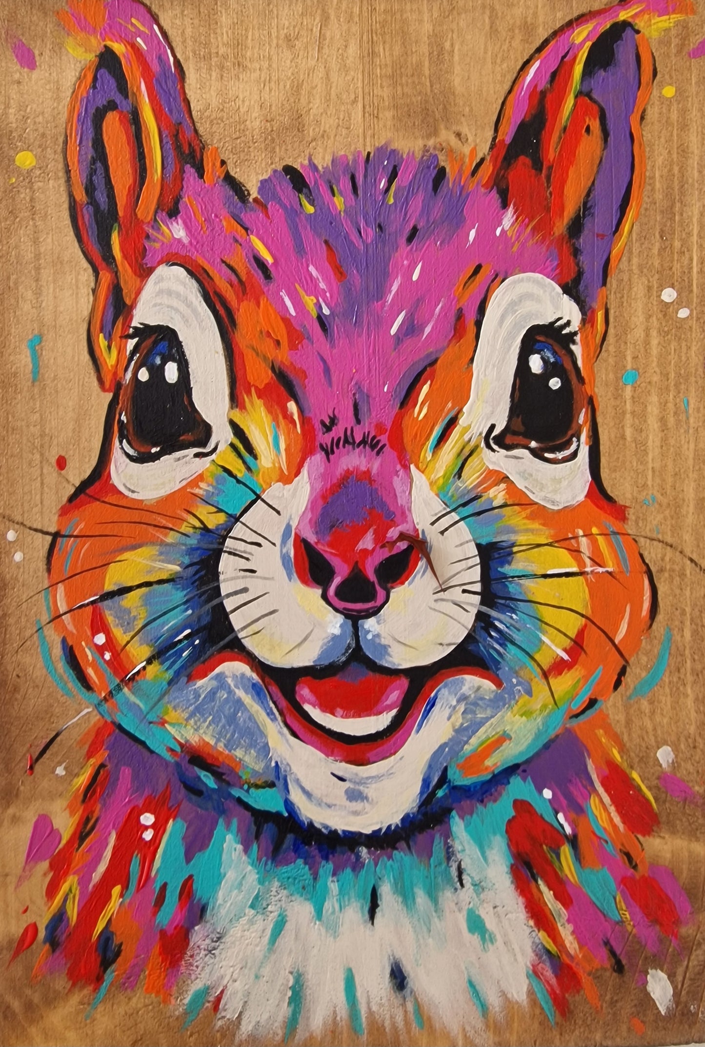 Workshop Happy Animals on Wood
