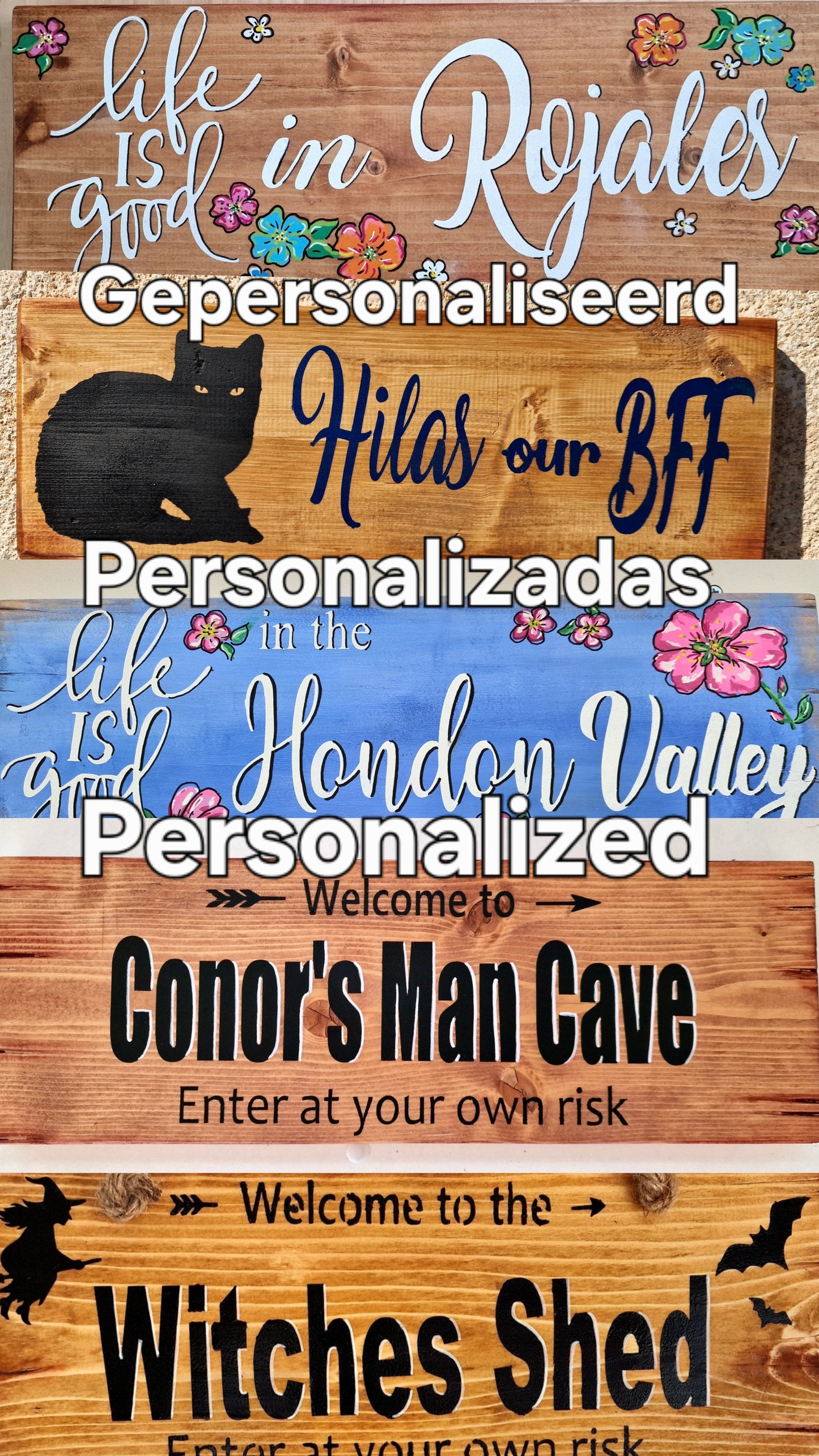 Wooden Handmade Wooden Signs