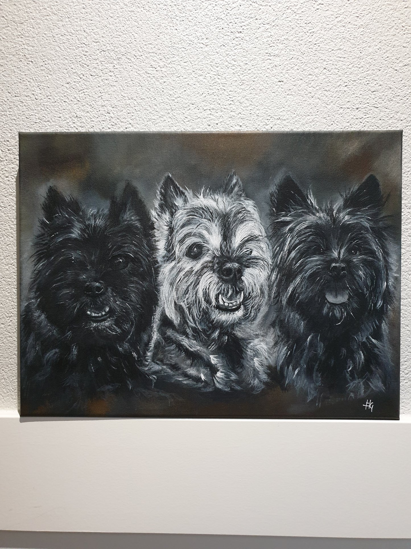 🐾 Dierenportret op maat – Een uniek kunstwerk van jouw geliefde dier