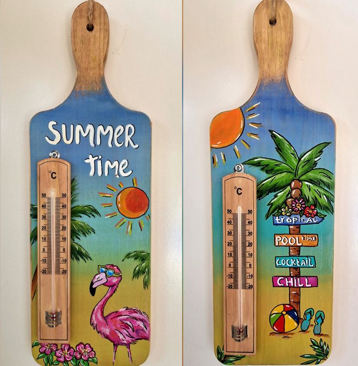 2. Workshops- Paint Your Tropical Board -
Choose a Thermometer or Bottle Opener