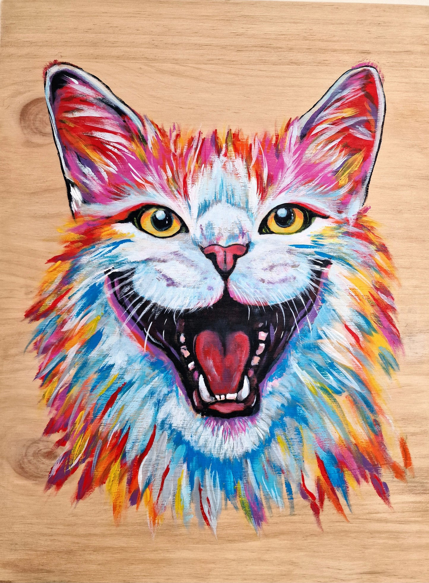 Workshop Happy Animals on Wood