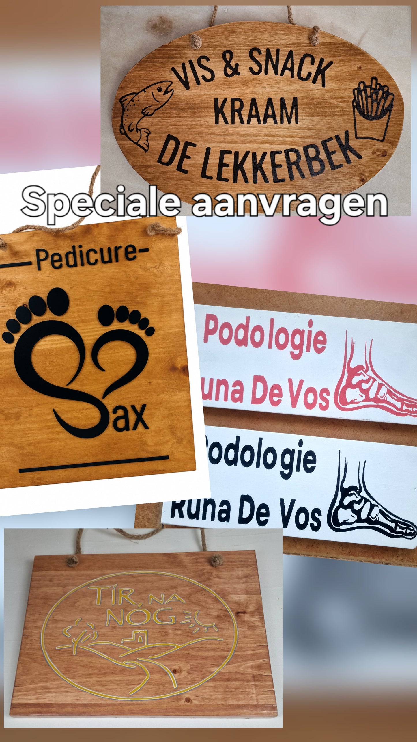 Wooden Handmade Wooden Signs