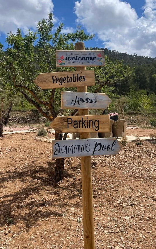 Handmade wooden signs – personalized